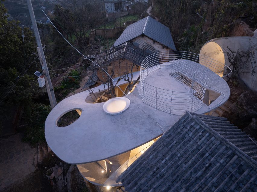 Mushroom Library by Kong Xiangwei Studio
