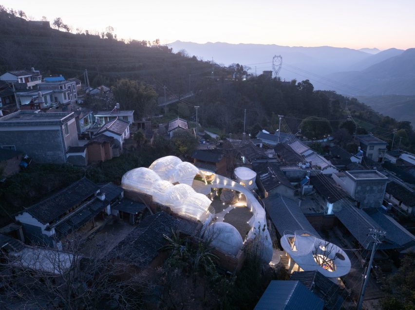 Mushroom Library by Kong Xiangwei Studio