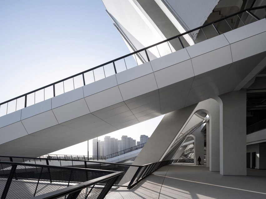 Kunshan Olympic Sports Centre in China by GMP Architekten