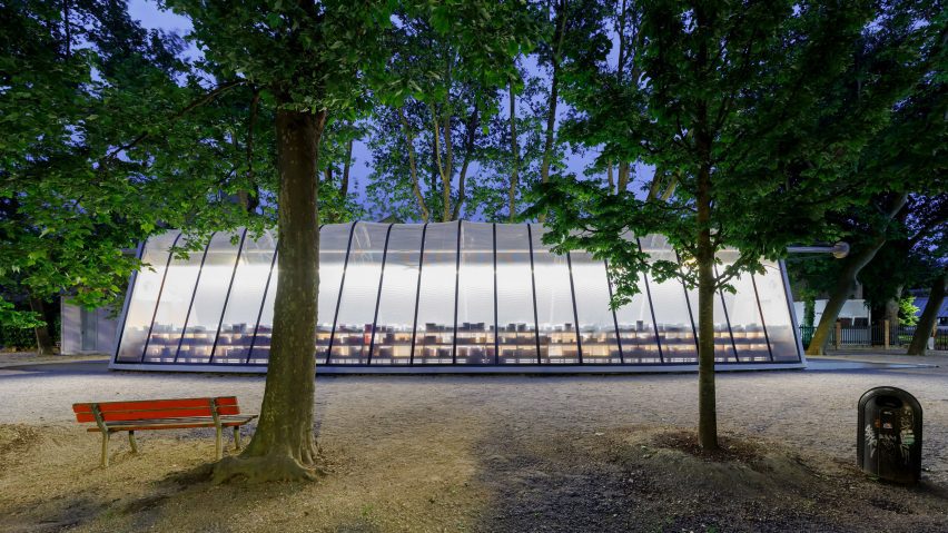 Diller Scofidio + Renfro creates mobile library at Venice Architecture Biennale