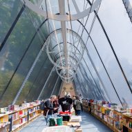 Diller Scofidio + Renfro creates mobile library at Venice Architecture Biennale