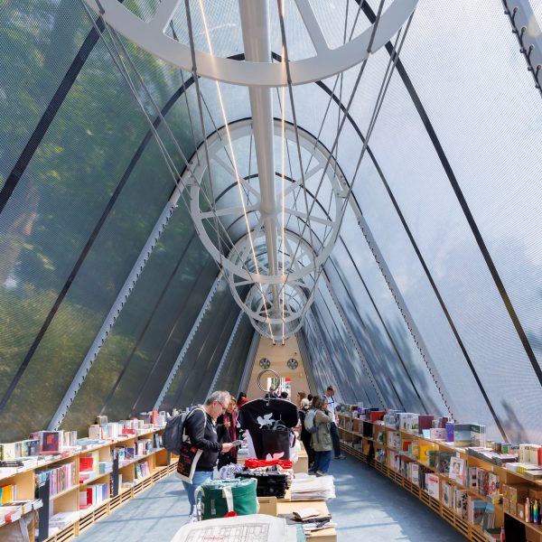 Diller Scofidio + Renfro creates mobile library at Venice Architecture Biennale