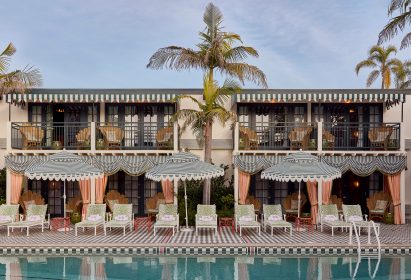 Lafayette Hotel pool deck