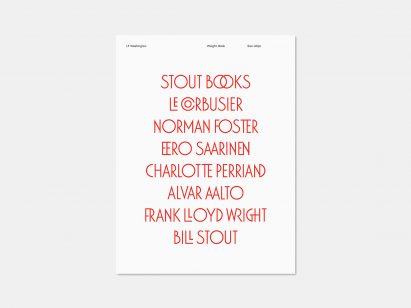 Custom typeface for San Francisco boostore by Jony Ive's design studio LoveFrom
