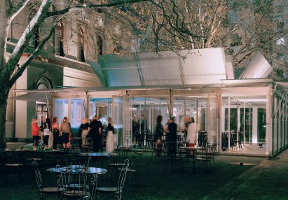 MPavilion by Sean Godsell at Hellenic Museum