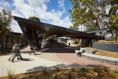 MPavilion by Carme Pinós at Monash Peninsula