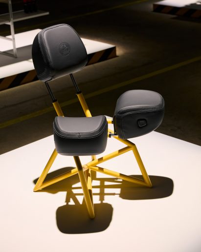 Chair with headrests