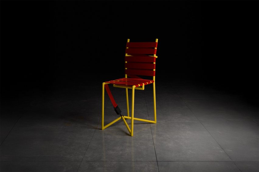 Chairs with seatbelts