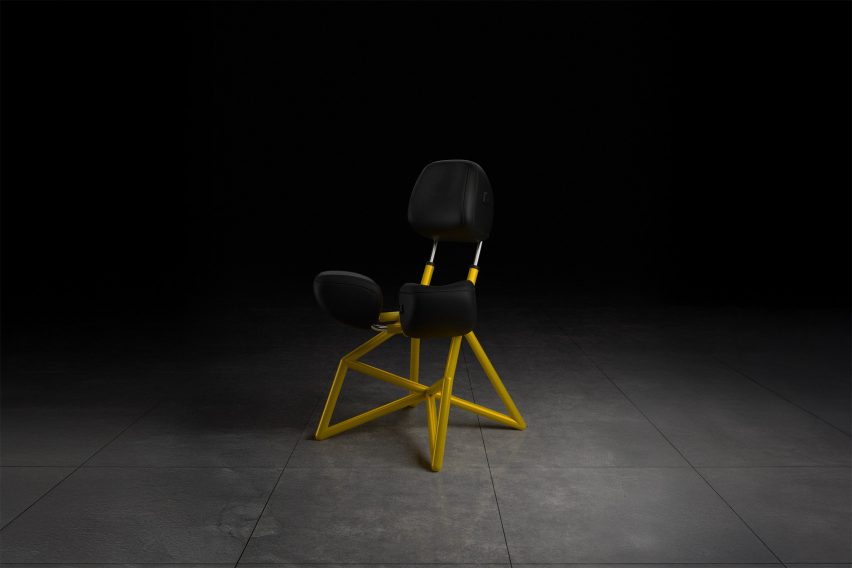 Chair with headrests