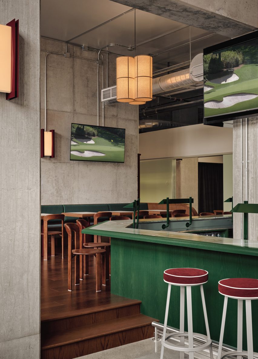 Muni indoor golf club by Ivy Studio