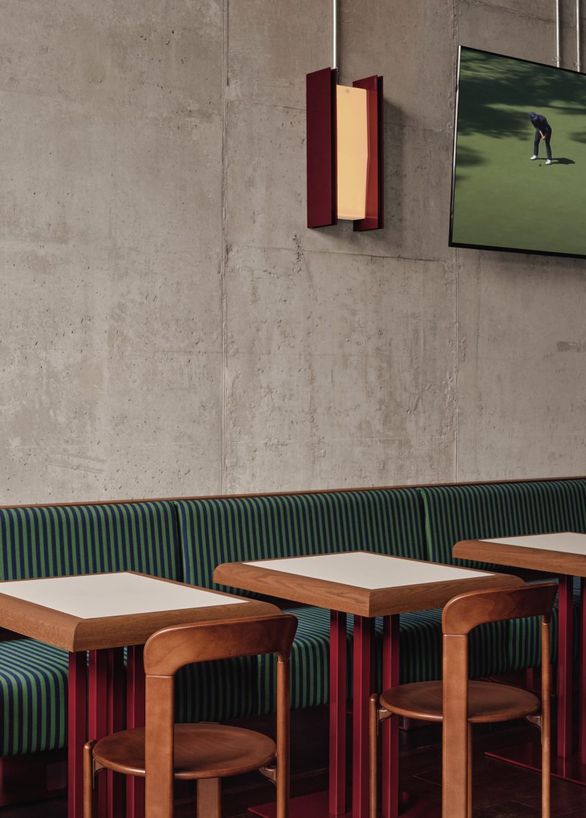 Muni indoor golf club by Ivy Studio