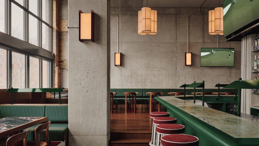 Muni indoor golf club by Ivy Studio