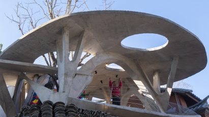Mushroom Library by Kong Xiangwei Studio