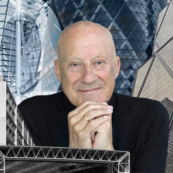 Norman Foster in black poloneck