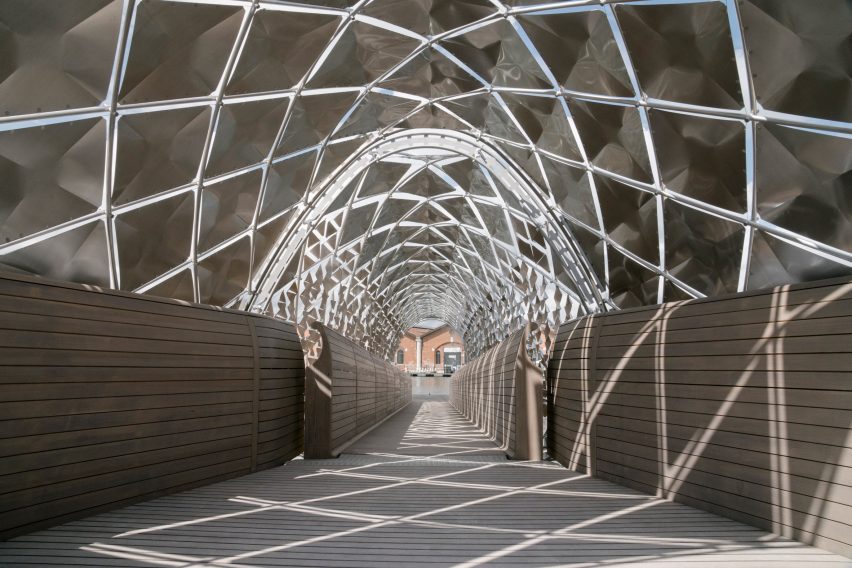 Gateway to Venice's Waterway by Norman Foster