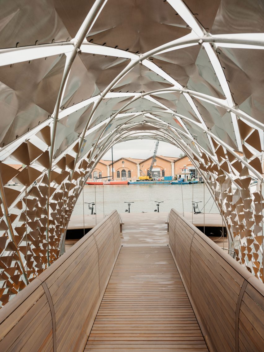 Gateway to Venice's Waterway by Norman Foster