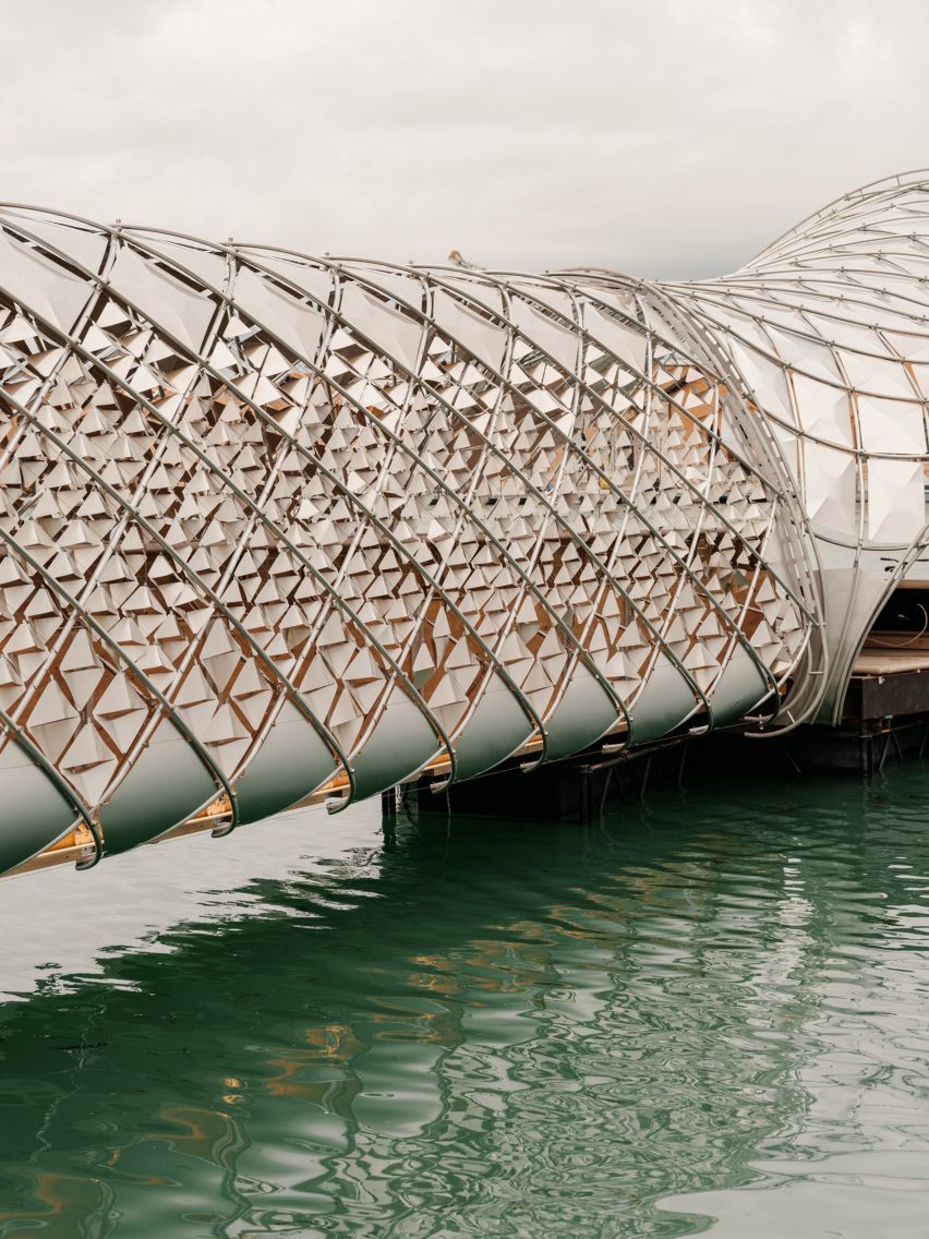 Gateway to Venice's Waterway by Norman Foster