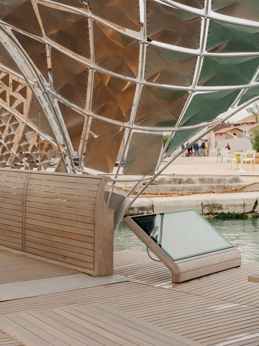 Gateway to Venice's Waterway by Norman Foster