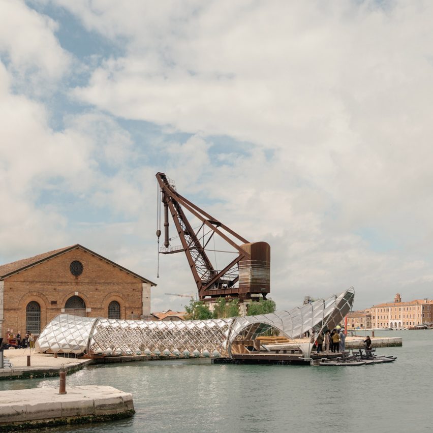 Gateway to Venice's Waterway by Norman Foster