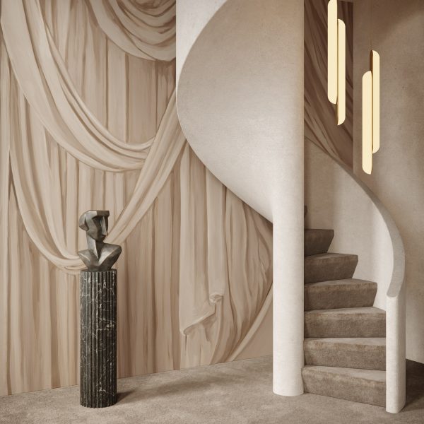 Lee Broom fabric wallpaper