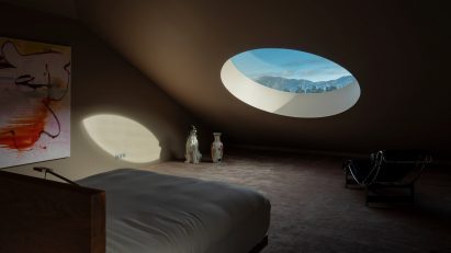 Interior of Openfield House