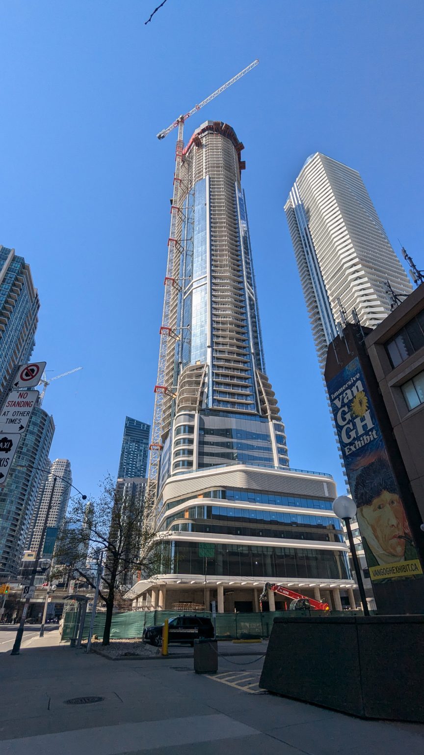 Skyscraper in progress