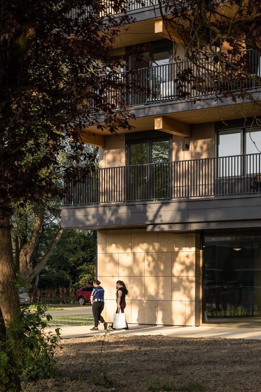 Valckensteyn mass-timber apartment building in Rotterdam by Powerhouse Company