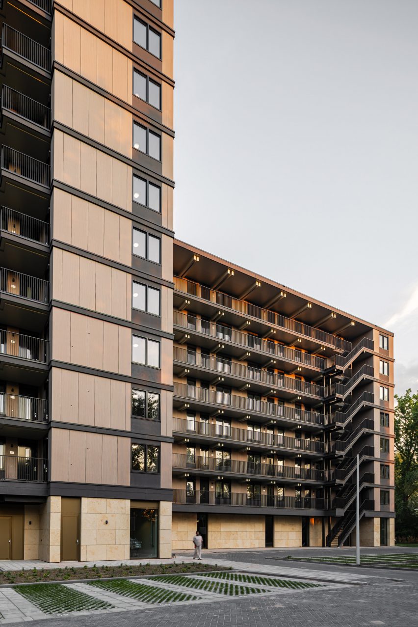 Valckensteyn mass-timber apartment building in Rotterdam by Powerhouse Company