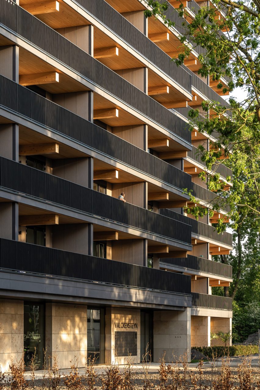 Valckensteyn mass-timber apartment building in Rotterdam by Powerhouse Company