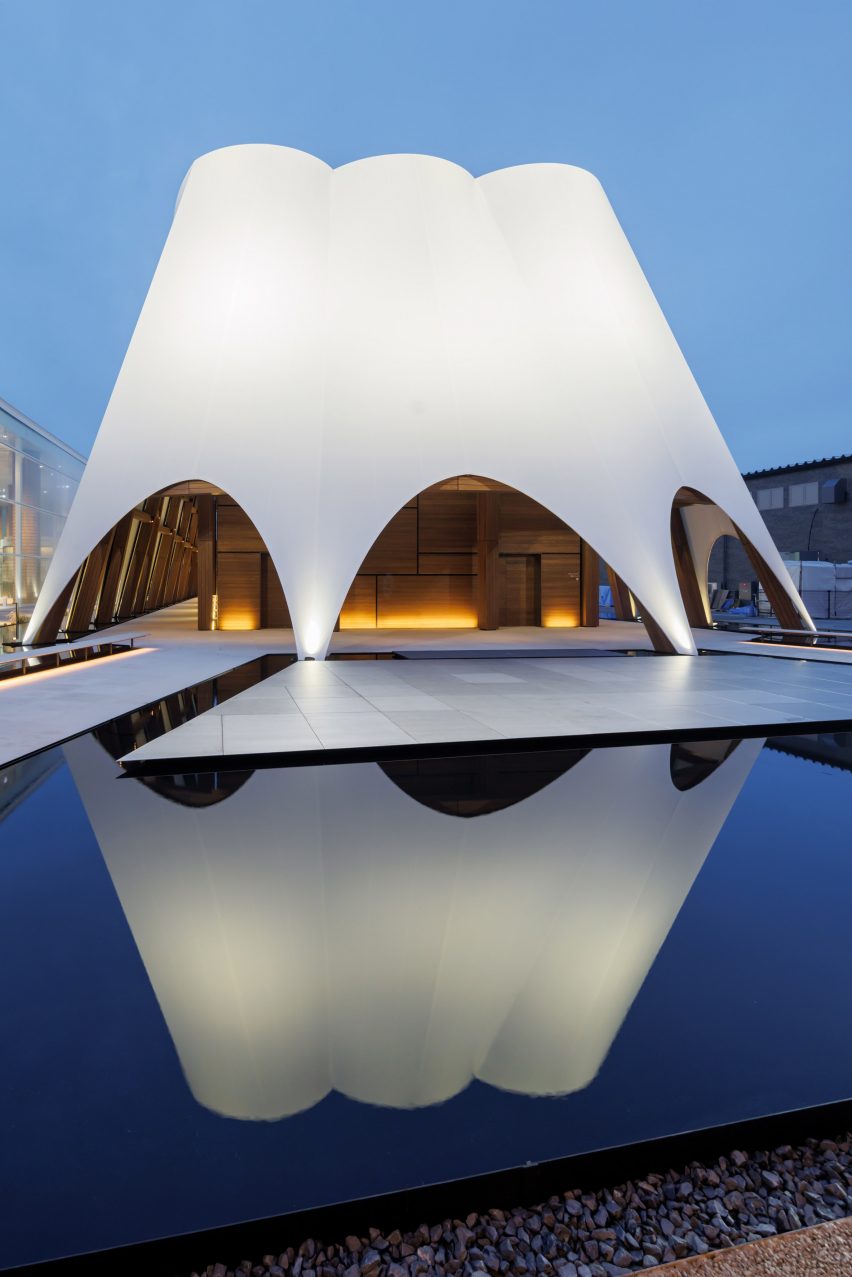 Qatar Pavilion by Kengo Kuma and Associates at the Expo 2025 Osaka
