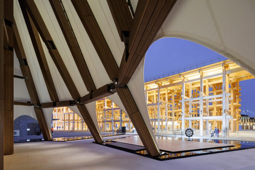 Qatar Pavilion at the Expo 2025 Osaka