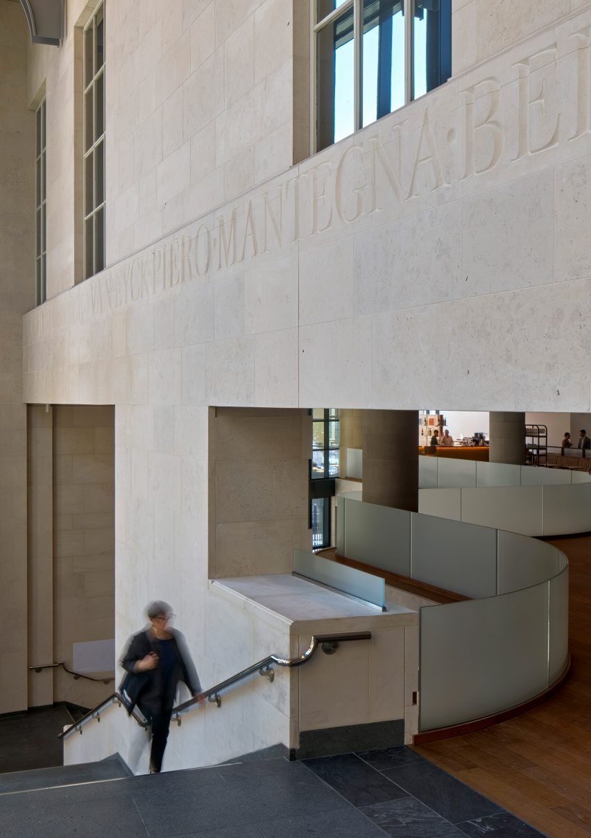 Sainsbury Wing renovation by Selldorf Architects at London's National Gallery