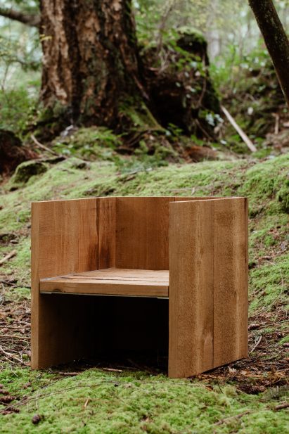 Earth to People-designed armchair