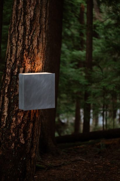 Oversized sconce light