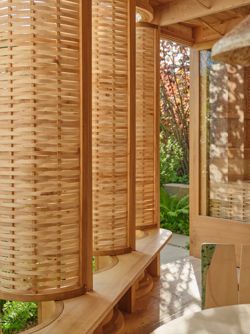 Intelligent Garden pavilion by Studio Weave