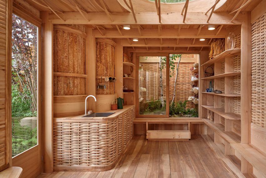 Intelligent Garden pavilion by Studio Weave