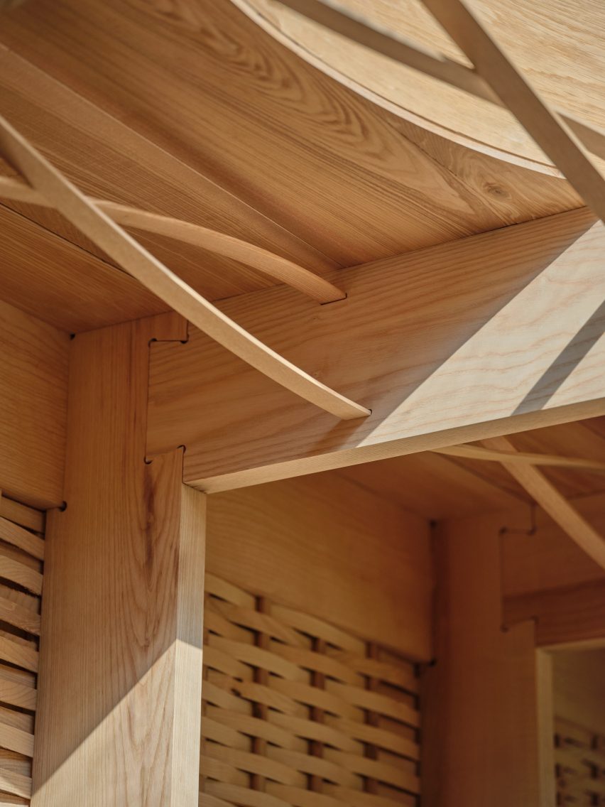 Intelligent Garden pavilion by Studio Weave