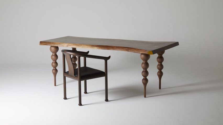 Slab table by Area