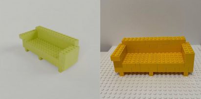Lego AI generated furniture