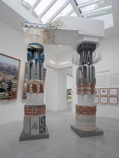 Installation within the Spain Pavilion at Venice Architecture Biennale 2025