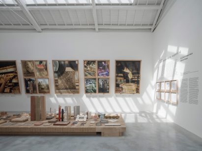 Interior view of Spain Pavilion by Ron Salguiero and Manuel Bouzas