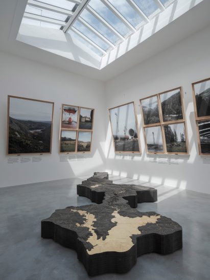View of exhibition space by Ron Salguiero and Manuel Bouzas