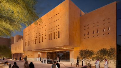 Asaan museum in Diriyah by Zaha Hadid Architects