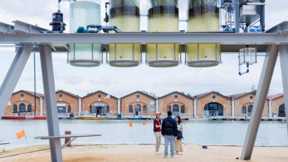 Canal Cafe at Venice Architecture Biennale by Diller Scofidio + Renfro