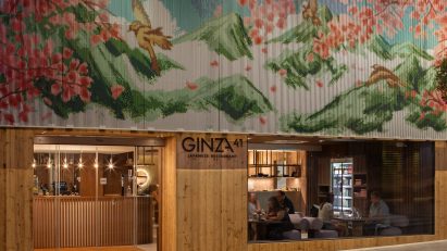Facade of Ginza 41 in Andorra la Vella by Kriskadecor