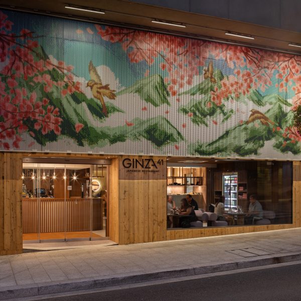 Facade of Ginza 41 in Andorra la Vella by Kriskadecor