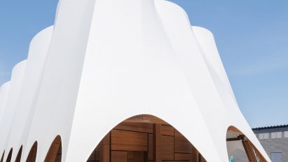 Qatar Pavilion by Kengo Kuma and Associates at the Expo 2025 Osaka