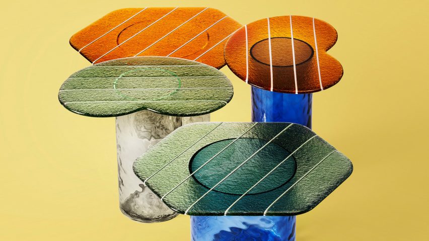 Striche tables by Matteo Zorzenoni for Miniforms