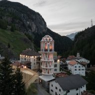 Tor Alva (White Tower) in Mulegns
