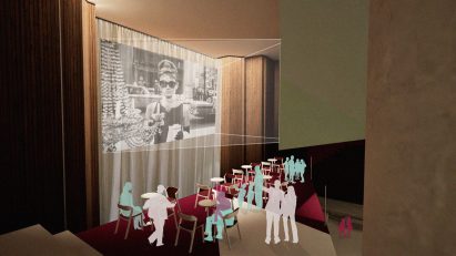 a visualisation of an interactive cinema